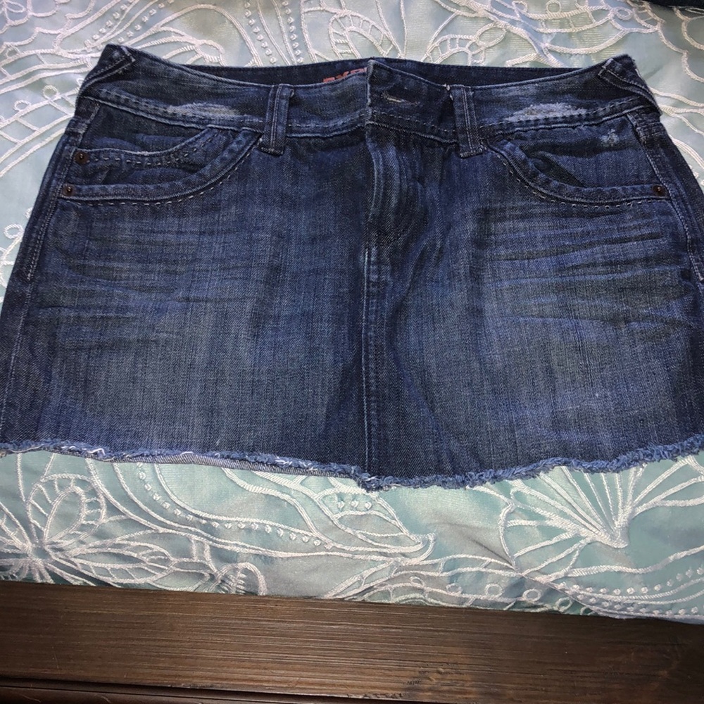 Express Jean Skirt worn once